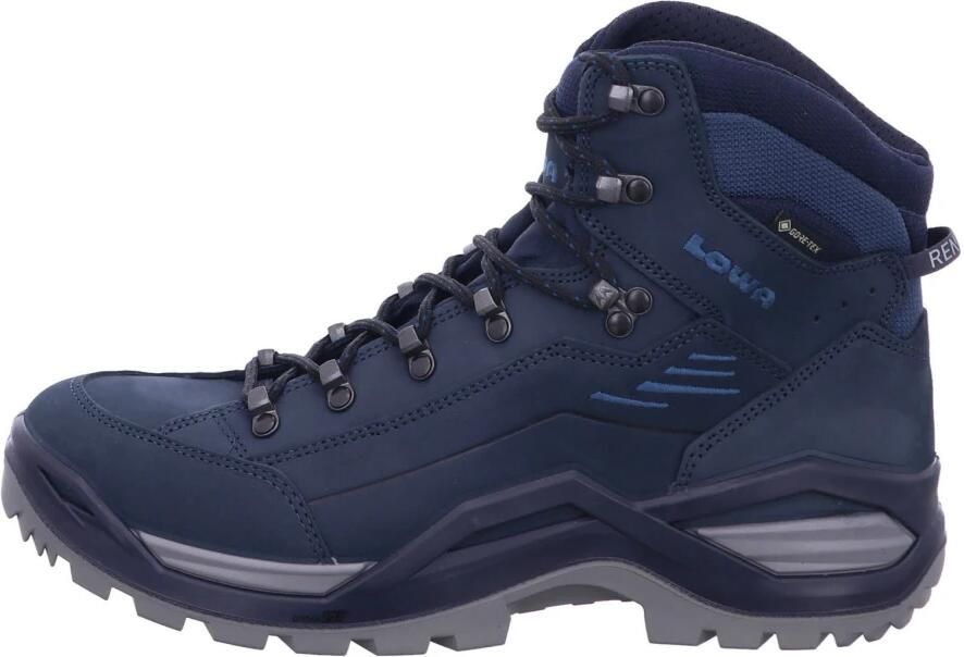 Qlima Lowa Renegade Evo Gore-tex Mid Heren Wandelschoenen Lm311916-6960 Kleur Blauw-multicolour - Foto 5