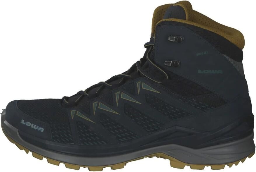 Lowa Innox Pro GTX Mid Wandelschoenen Heren Steel Blue Mustard - Foto 2