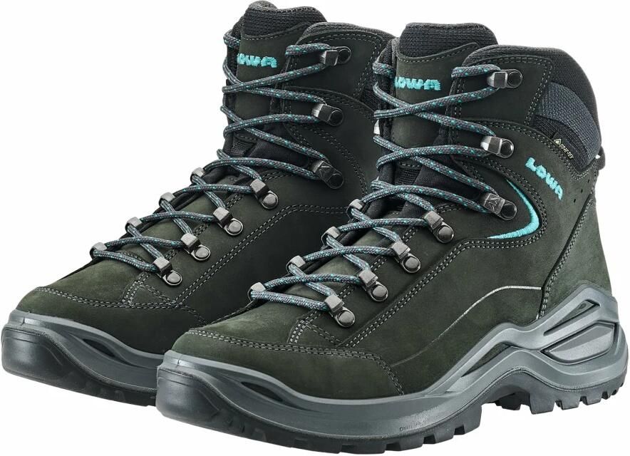 Lowa RENEGATE EVO GTX MID Ws dames wandelschoenen trekkingschoenen outdoor Goretex grijs - Foto 2