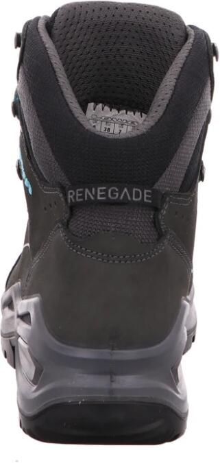 Lowa Women's Renegade Evo GTX Mid Slim Wandelschoenen Slim grijs zwart - Foto 3