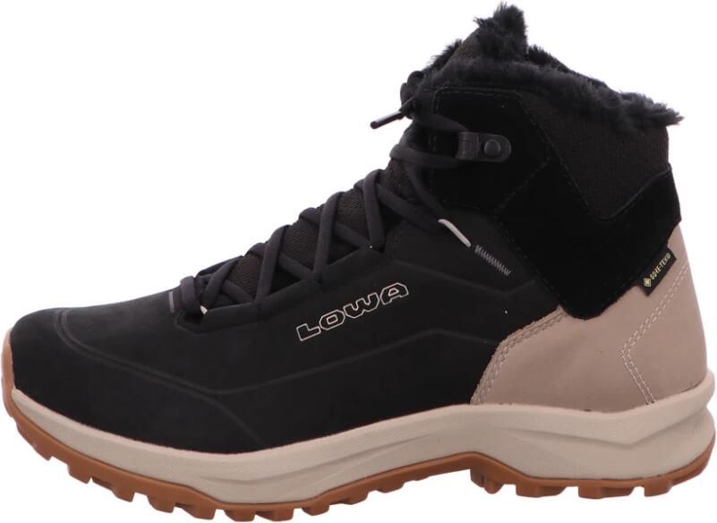 Lowa Women's Kaloya Winter GTX Mid Winterschoenen zwart beige