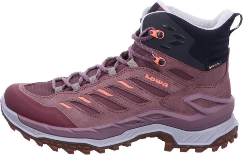 Lowa Women's Innovo GTX Mid Wandelschoenen purper bruin