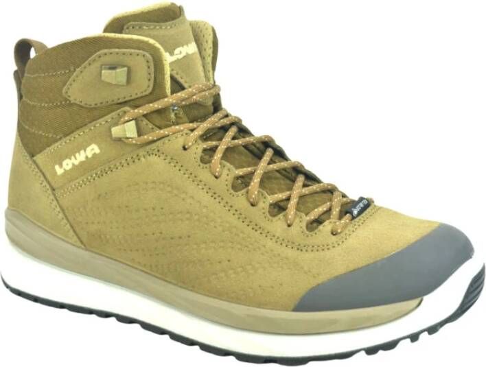 Lowa TrekkingBott. N. runnerZ Camel Enkellaarzen voor vrouwen Groen Dames