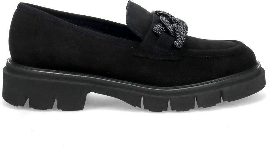 Luca Grossi Flat shoes Zwart