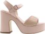 Luca Grossi Saintes Sandaal Beige Dames - Thumbnail 2