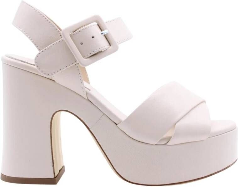 Luca Grossi Folk Sandaal Beige Dames - Foto 5