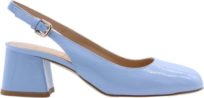 Luca Grossi Slingback Sandalen Solesmes Blue Dames