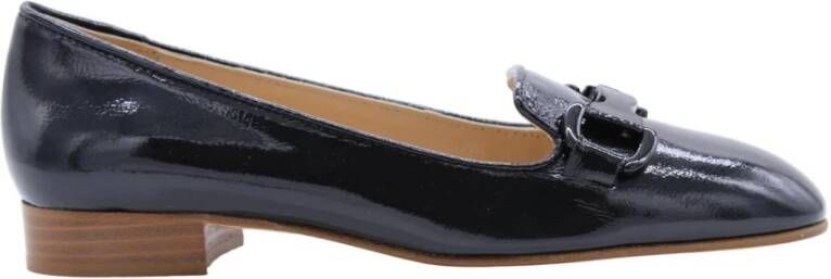 Luca Grossi Stijlvolle Tulle Loafers Blue Dames