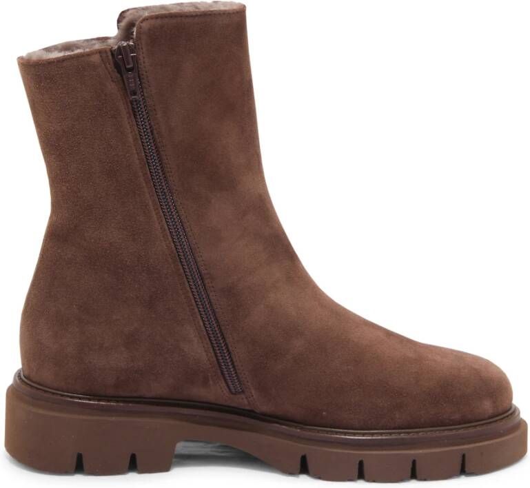 Luca Grossi Suede Bont Laarzen met Quinoa Sensory