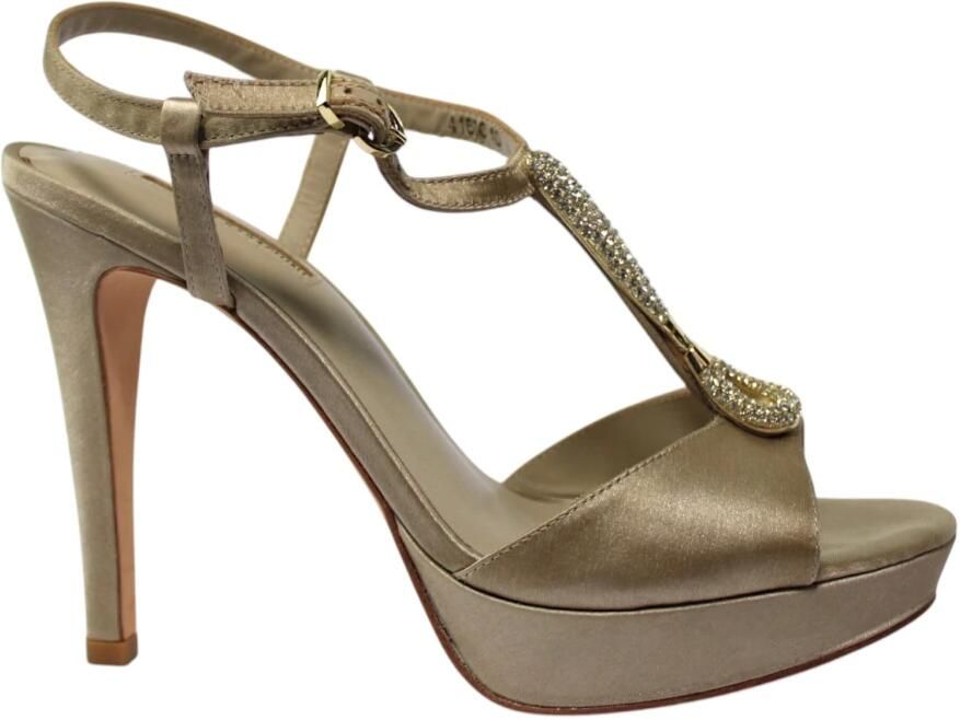 Luciano Barachini Raso Strass Sandaal