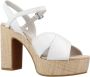 Lumberjack High Heel Sandals White Dames - Thumbnail 1