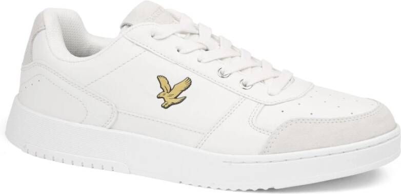 Lyle & Scott Lyle and Scott Croy Sneaker Wit Leer Heren - Foto 6
