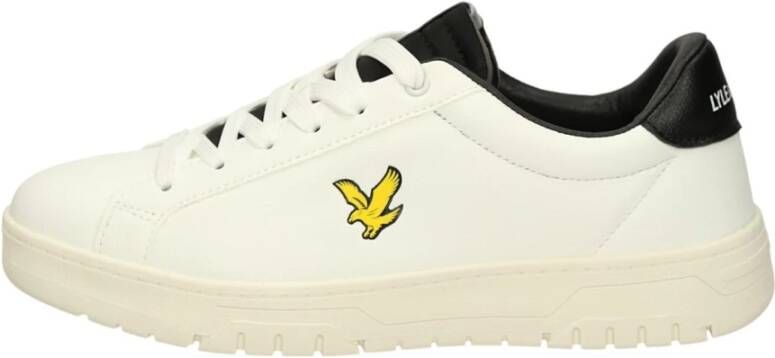 Lyle & Scott Eco Leren Lage Sneakers