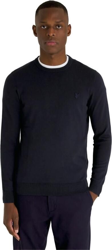 Lyle & Scott Adelaar Crew Neck Katoen Trui