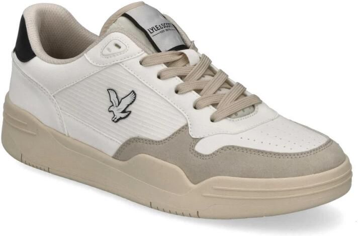Lyle & Scott Sneakers Lyle & Scott LSMCU00007-151 WHITE BLACK - Foto 2