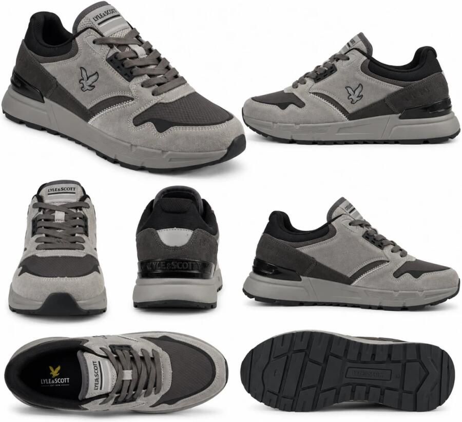 Lyle & Scott Sneakers Lyle & Scott LSMRU00003 FINLAY-121 CIMENT - Foto 3