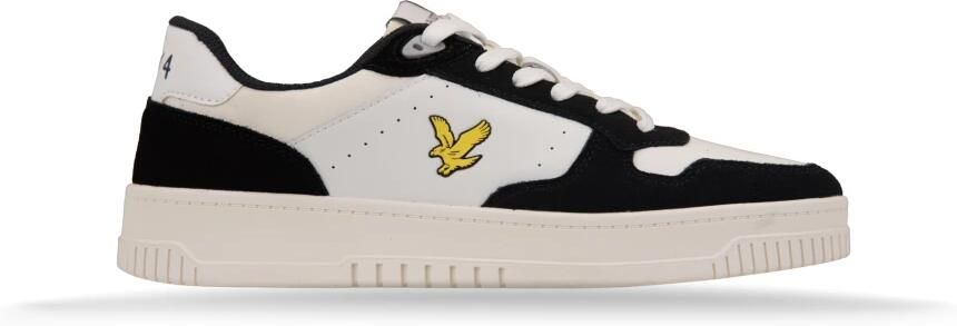 Lyle & Scott Ecopelle Sneakers met Rubberen Zool White Heren - Foto 4