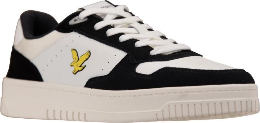 Lyle & Scott Ecopelle Sneakers met Rubberen Zool White Heren - Foto 3