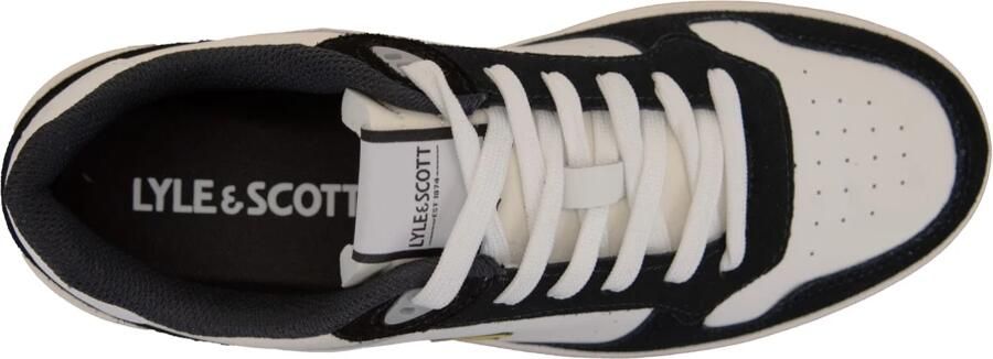 Lyle & Scott Ecopelle Sneakers met Rubberen Zool White Heren - Foto 5