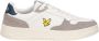 Lyle & Scott Witte Leren Sneakers White Heren - Thumbnail 2