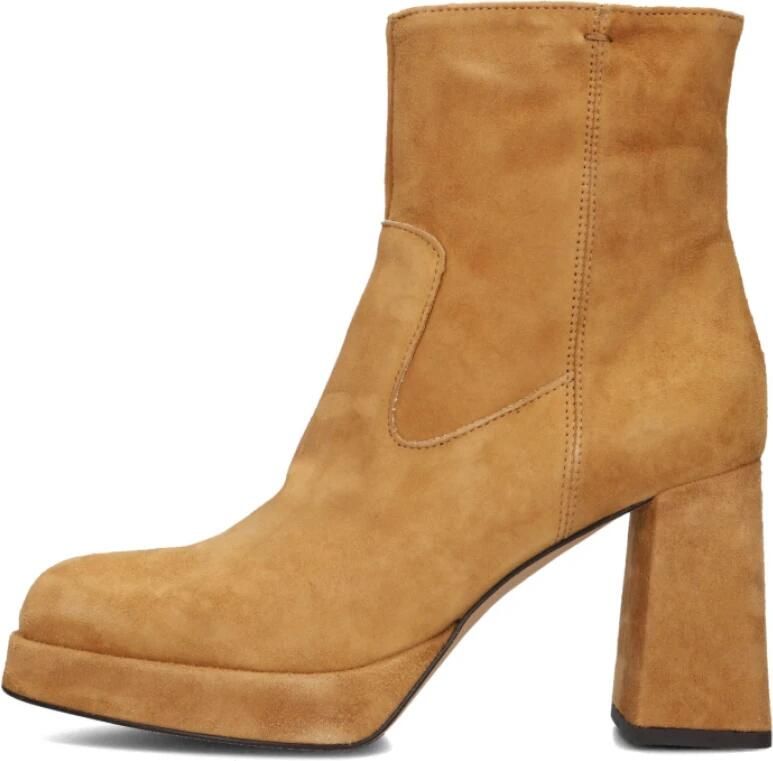 MACE Enkellaarsjes Dames M1122 Maat: 41 Materiaal: Suède Kleur: Bruin - Foto 2