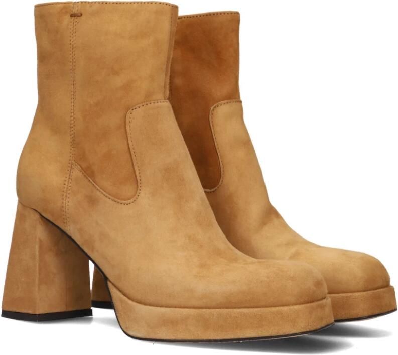 MACE Enkellaarsjes Dames M1122 Maat: 41 Materiaal: Suède Kleur: Bruin - Foto 3