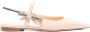 Mach & Mach Kristallen Kubus Slingback Flats Pink Dames - Thumbnail 5