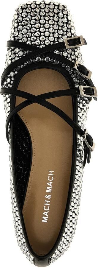 Mach & Mach Crystal Net Ballerina's - Foto 2