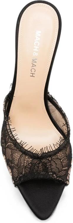 MACH & MACH Devon Chantilly Kant Mules - Foto 4