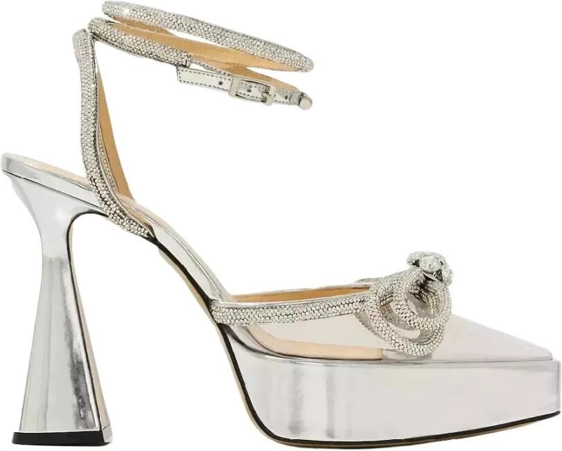 Mach & Mach Double Bow Platform Pumps