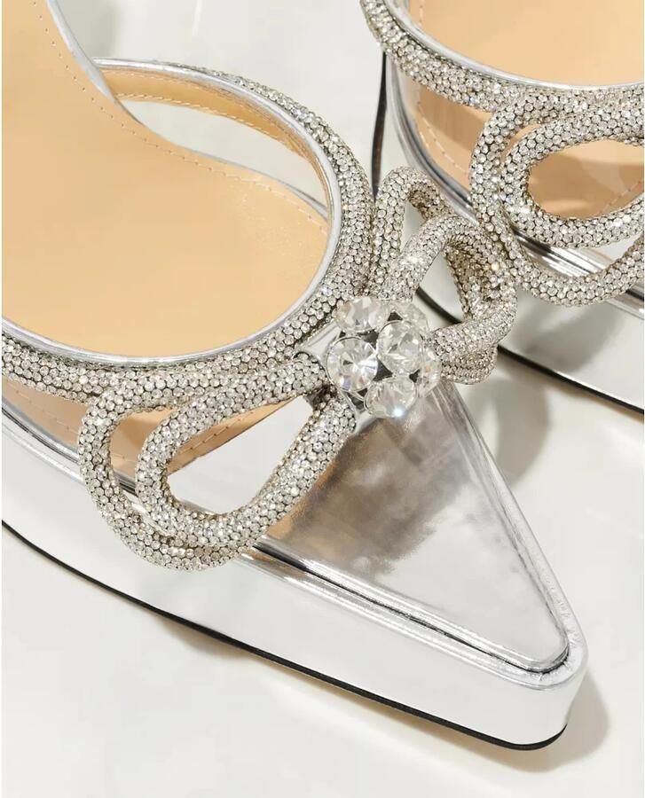 Mach & Mach Double Bow Platform Pumps - Foto 2
