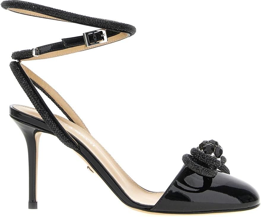 Mach&Mach Hoge hakken 'Double Bow' Pumps in zwart