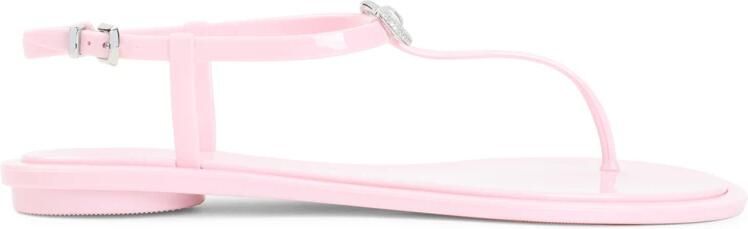 MACH & MACH Double Bow PVC Sandalen