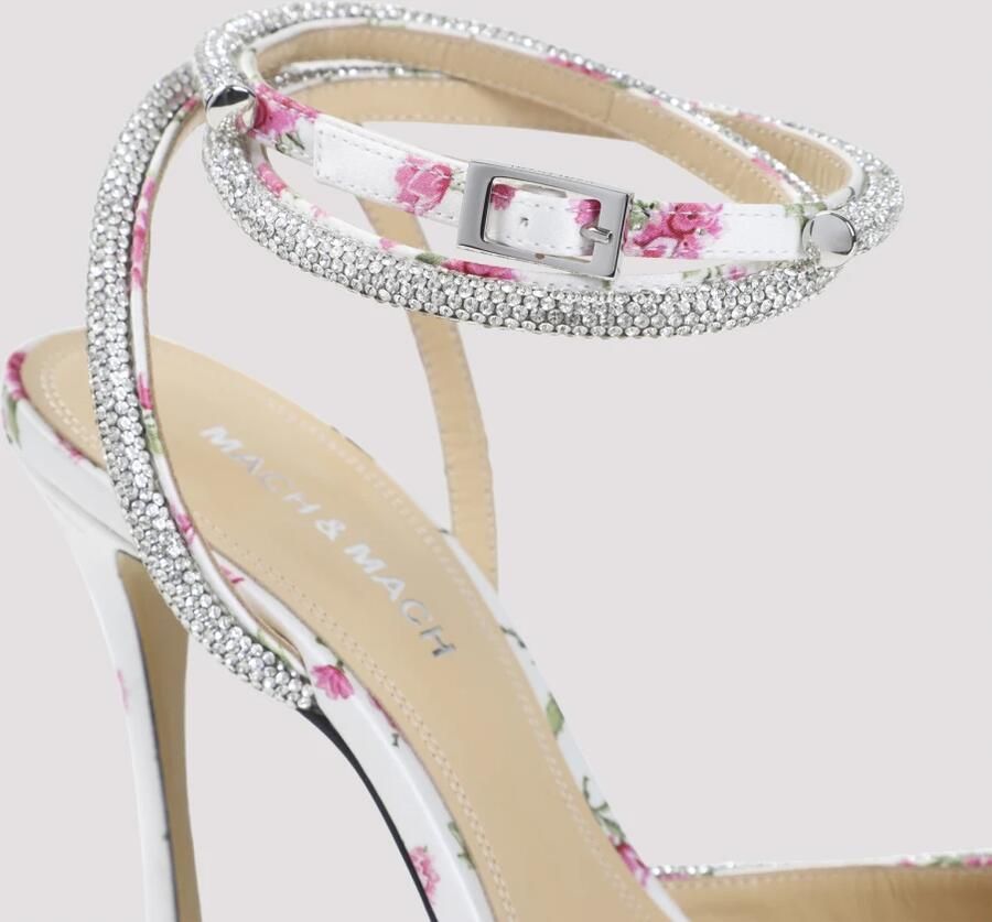 MACH & MACH Double Bow Satin High Heels - Foto 3