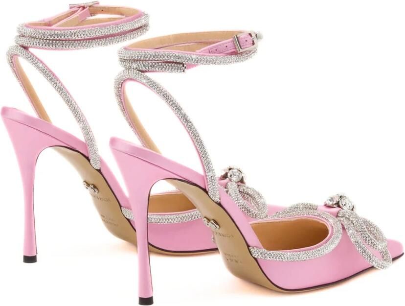 MACH & MACH Double Bow Satin Pumps - Foto 2