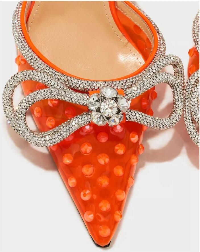 Mach & Mach Double Crystal Bow Pumps - Foto 2