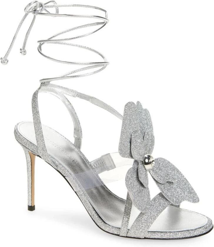 Mach & Mach Glitter Ronde Neus Sandalen