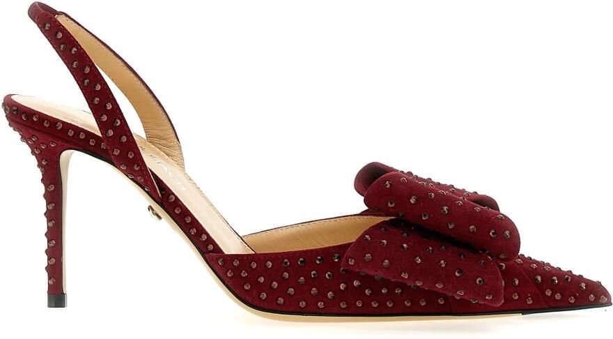 Mach&Mach Hoge hakken 'Le Cadeau' Slingback in rood