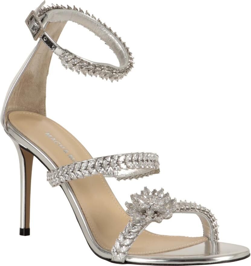 Mach & Mach Zilveren Sandalen voor Vrouwen Gray Dames - Foto 2