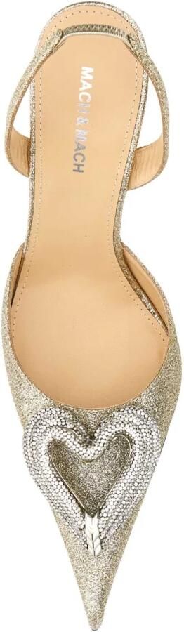 Mach & Mach Platinum Stoffen Pumps