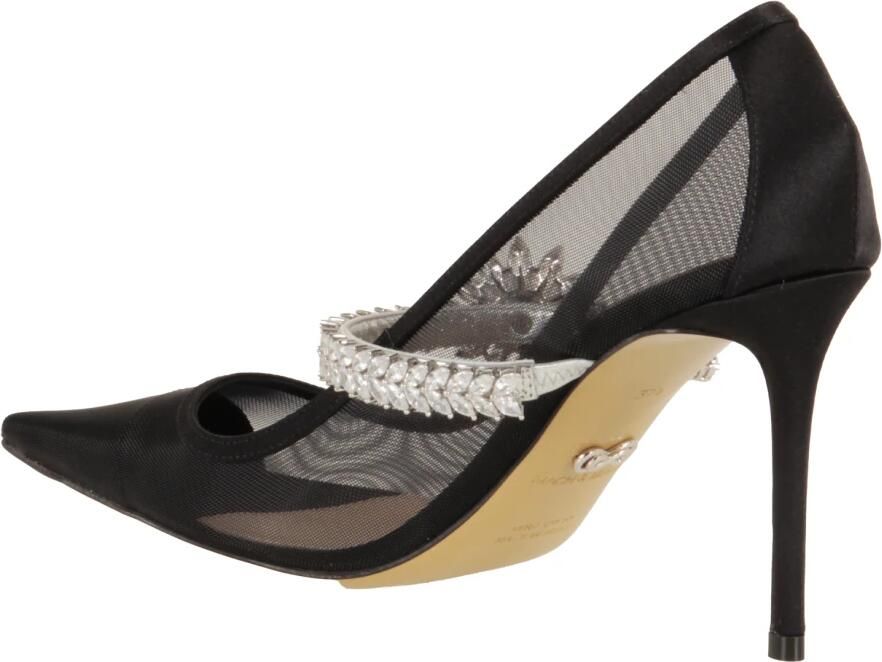 Mach & Mach Zwarte Hak Pomp Schoen Black Dames - Foto 2