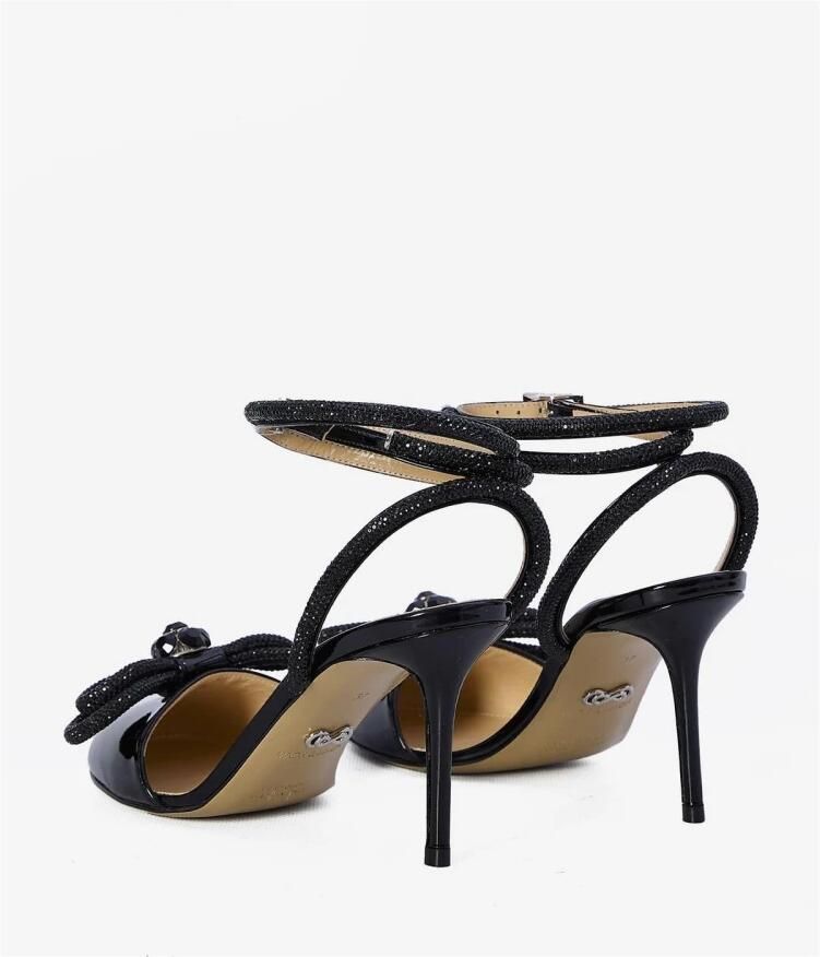 Mach & Mach Sandalen met Kristallen Dubbele Strik en Naaldhak - Foto 2