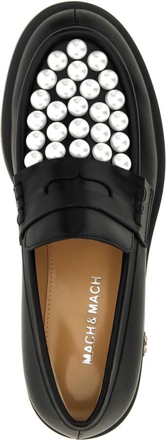 Mach & Mach Zwarte Mocassins voor Vrouwen Black Dames - Foto 3