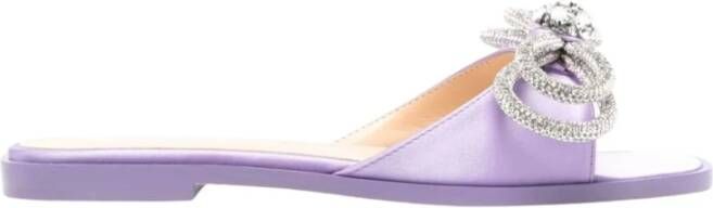 Mach & Mach Paarse Sandalen voor Vrouwen Purple Dames