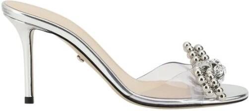 Mach & Mach Parelboog Sandalen met Strass