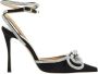 Mach & Mach Sandalen met Geometrische Neus en Kralenstrik - Thumbnail 5