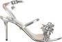 Mach&Mach Sandalen Sandal With Heel And Metallic Decoration in zilver - Thumbnail 1