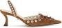 Mach & Mach Studded Slingback Pumps - Thumbnail 1