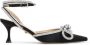 Mach & Mach Zwarte Zijden Strass Pumps Elegante Stijl - Thumbnail 1
