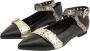 Made in Italia Schoenen Ballerina's ANTONELLA-NERO-MELANZ-BRONZO Dames zwart donkerrood - Thumbnail 20